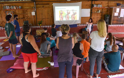 Yoga for health tiffany teaches students about yoga for healing