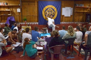 art of dying Dharmananda lecturing about death and dying