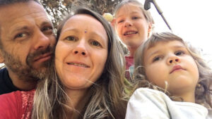 tantra - Jana pictured here with her family