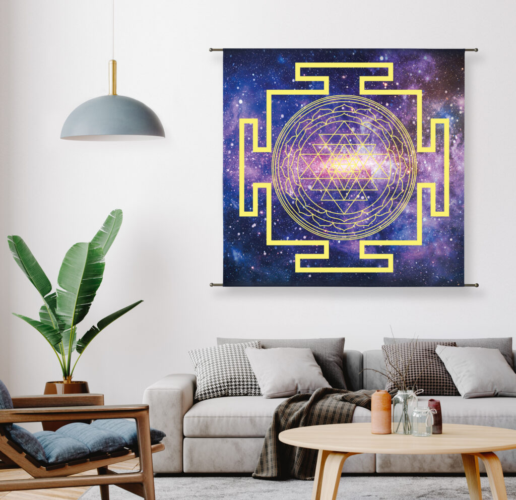 Tripura Sundari yantra is divine femininity geometry that brings about the energy of supreme beauty in every space