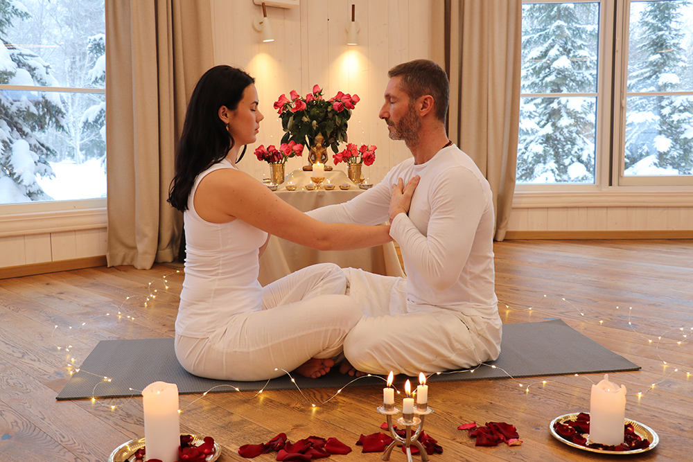 Sexless relationship revival with tantric practices