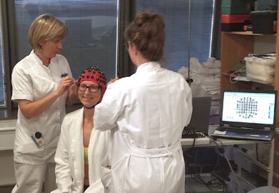 Brainwave tests conducted during the tantric energy healing