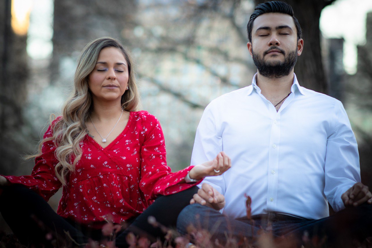 Couple meditation fosters healing sexual trauma of one of the partners