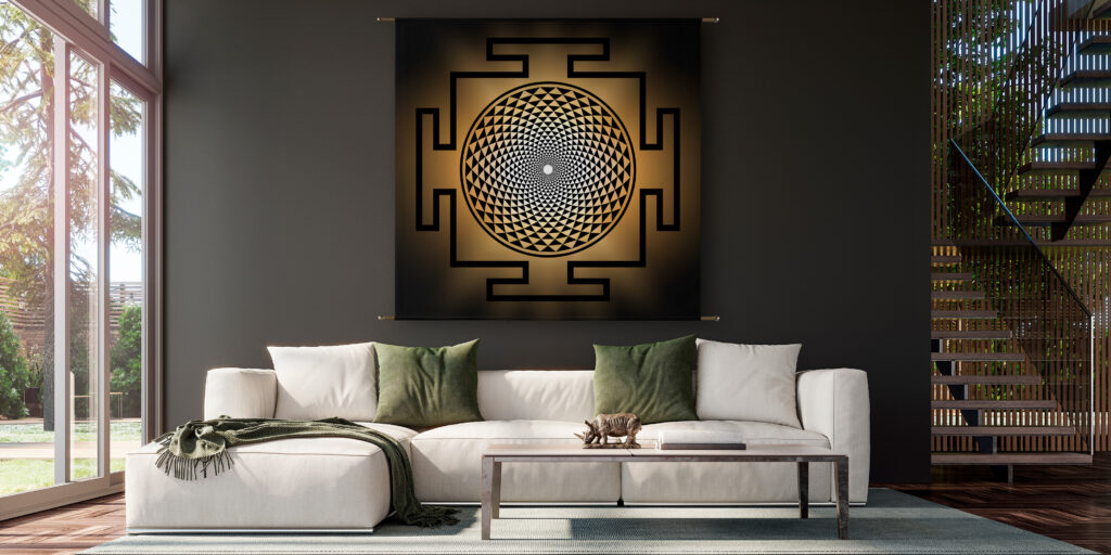 Crown Chakra (sahasrara) yantra